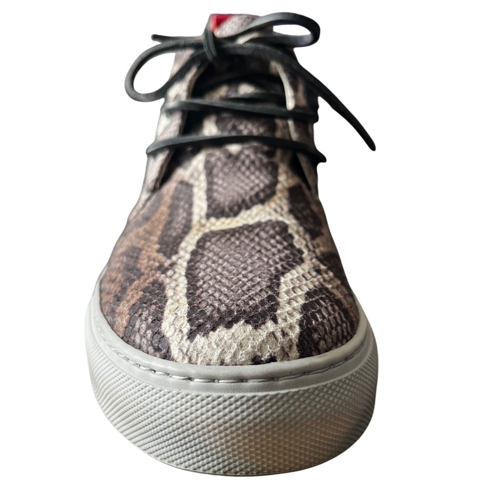 Del Toro Python Snake Print Leather Chukka Boots Made in Italy Size 9 xlnt cond! - Picture 13 of 13
